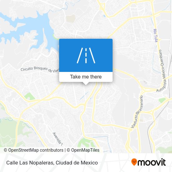 Calle Las Nopaleras map