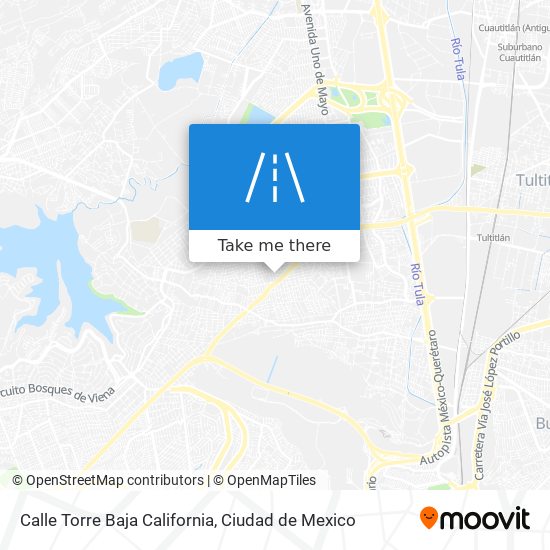 Calle Torre Baja California map