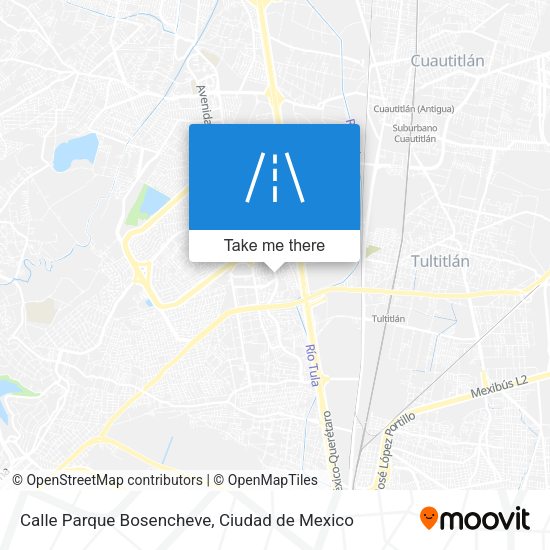 Calle Parque Bosencheve map