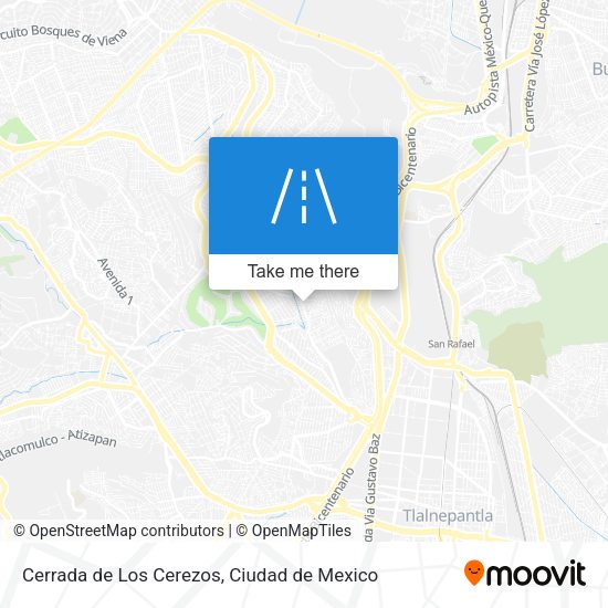 Mapa de Cerrada de Los Cerezos