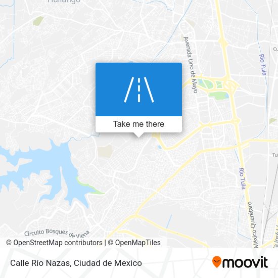 Calle Río Nazas map