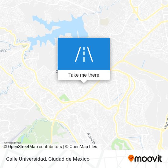 Mapa de Calle Universidad