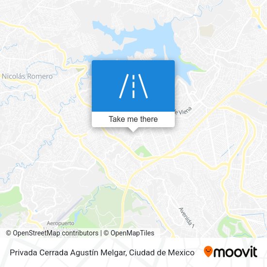 Privada Cerrada Agustín Melgar map