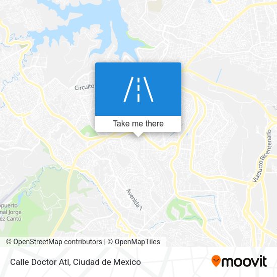 Calle Doctor Atl map