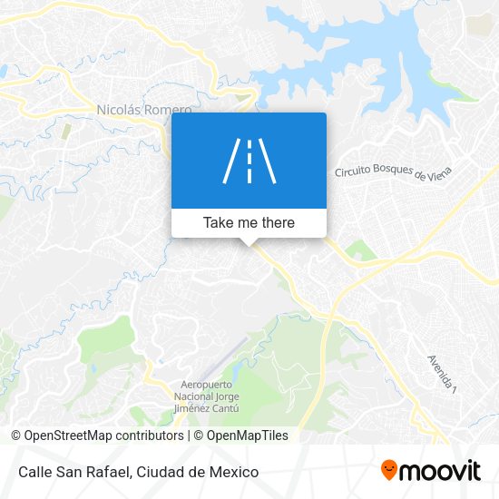 Calle San Rafael map