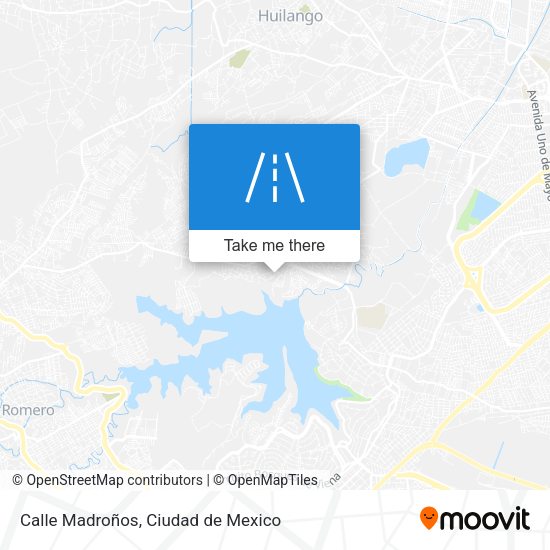 Calle Madroños map