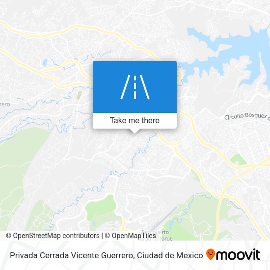 Mapa de Privada Cerrada Vicente Guerrero