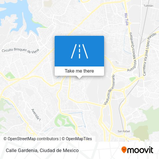 Calle Gardenia map