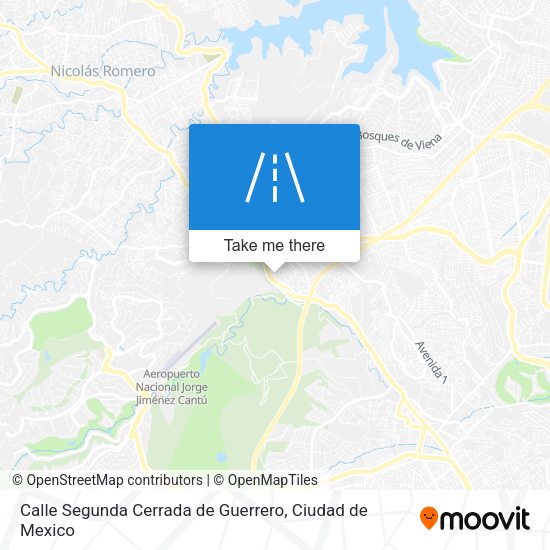 Calle Segunda Cerrada de Guerrero map