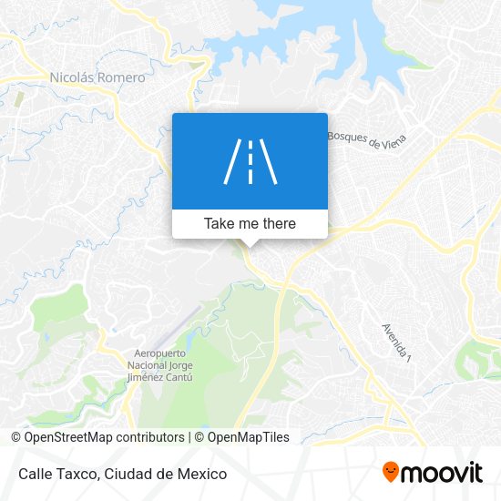 Mapa de Calle Taxco
