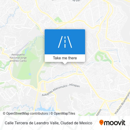 Mapa de Calle Tercera de Leandro Valle