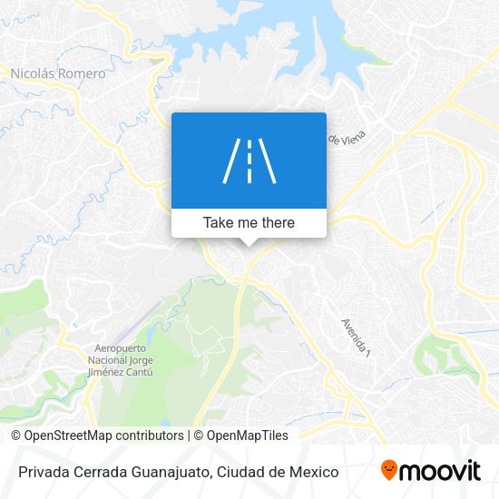 Privada Cerrada Guanajuato map