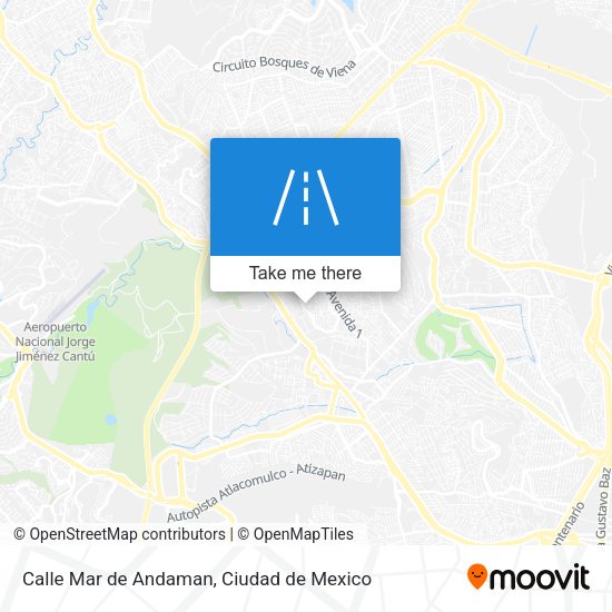 Calle Mar de Andaman map