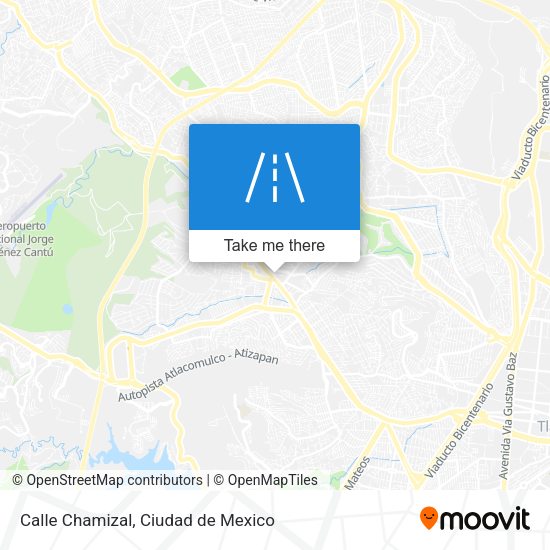 Mapa de Calle Chamizal