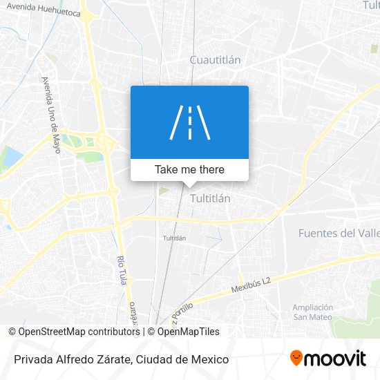 Privada Alfredo Zárate map