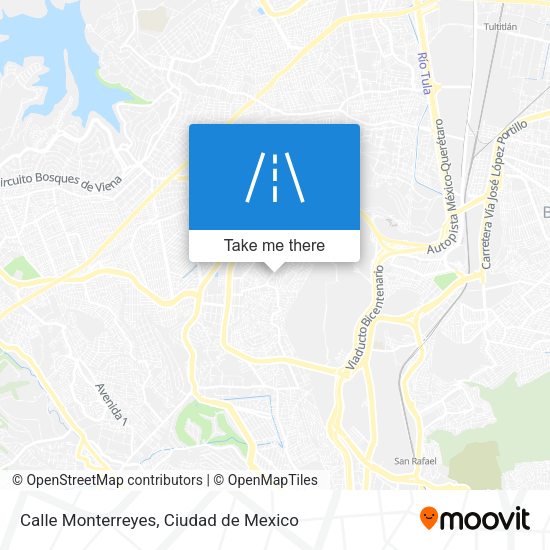 Calle Monterreyes map