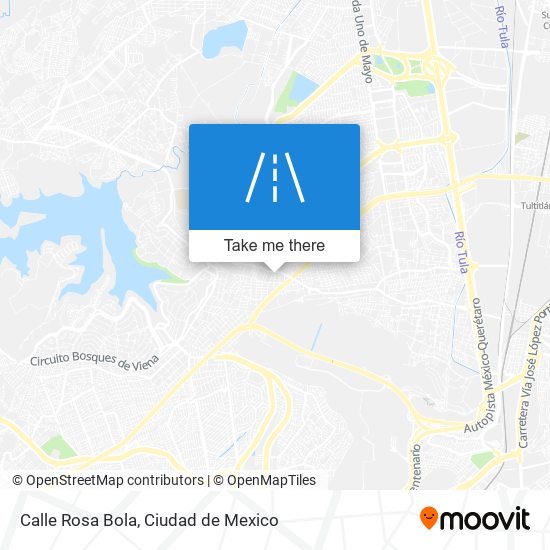 Mapa de Calle Rosa Bola