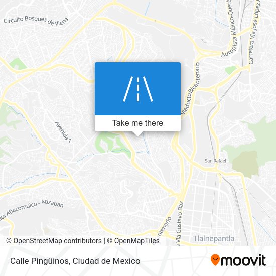Mapa de Calle Pingüinos