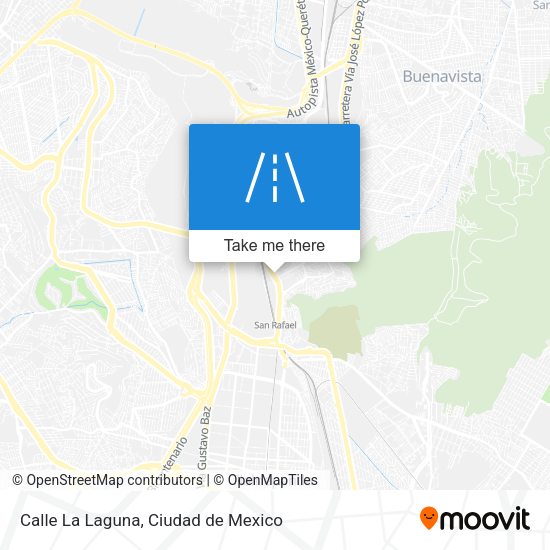 Calle La Laguna map