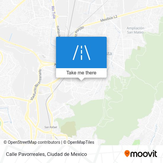Mapa de Calle Pavorreales