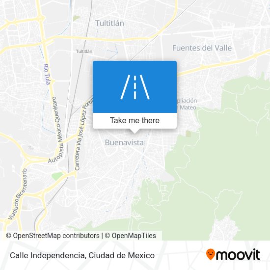 Calle Independencia map