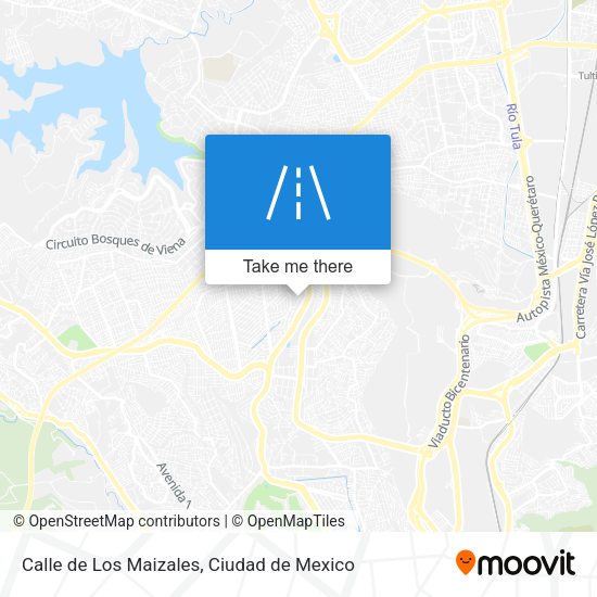 Calle de Los Maizales map