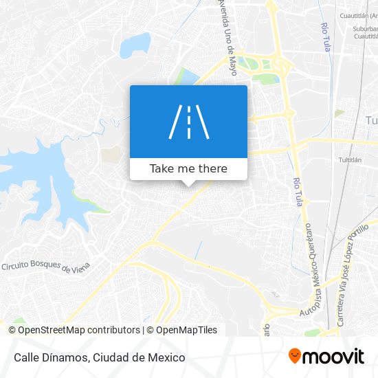 Mapa de Calle Dínamos