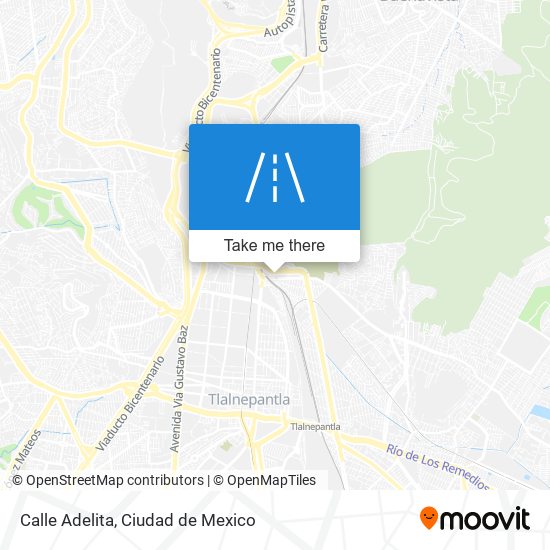 Calle Adelita map