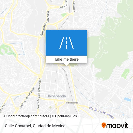 Calle Coxumel map