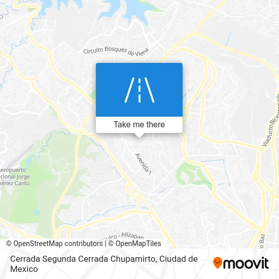 Cerrada Segunda Cerrada Chupamirto map