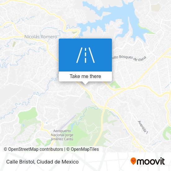 Calle Brístol map