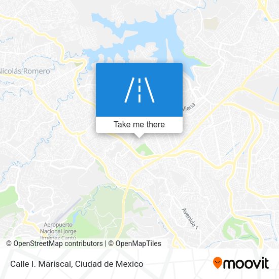 Mapa de Calle I. Mariscal