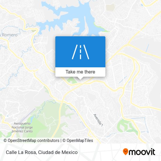 Calle La Rosa map