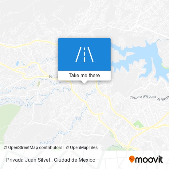 Mapa de Privada Juan Silveti