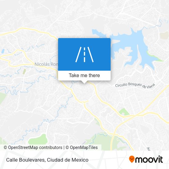 Calle Boulevares map