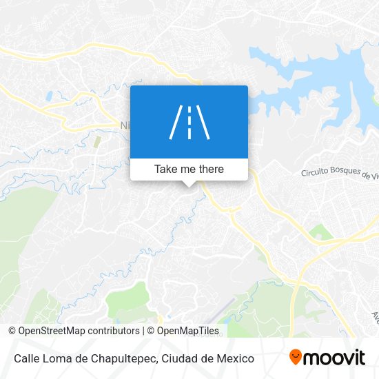 Calle Loma de Chapultepec map