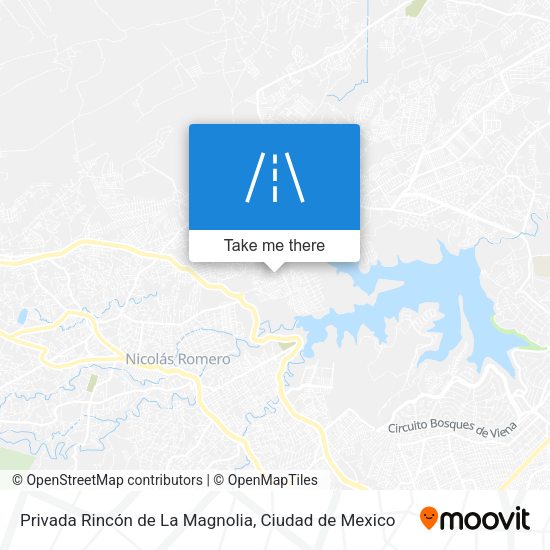 Privada Rincón de La Magnolia map