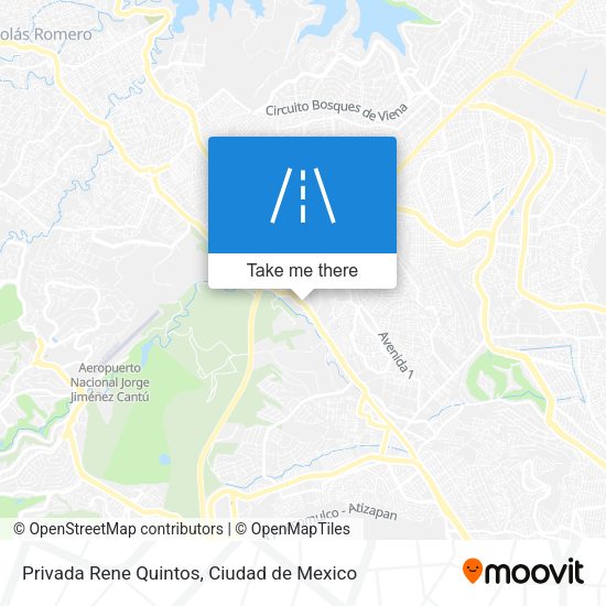 Privada Rene Quintos map