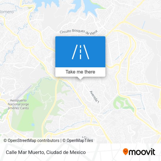 Calle Mar Muerto map
