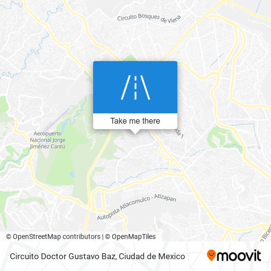 Circuito Doctor Gustavo Baz map