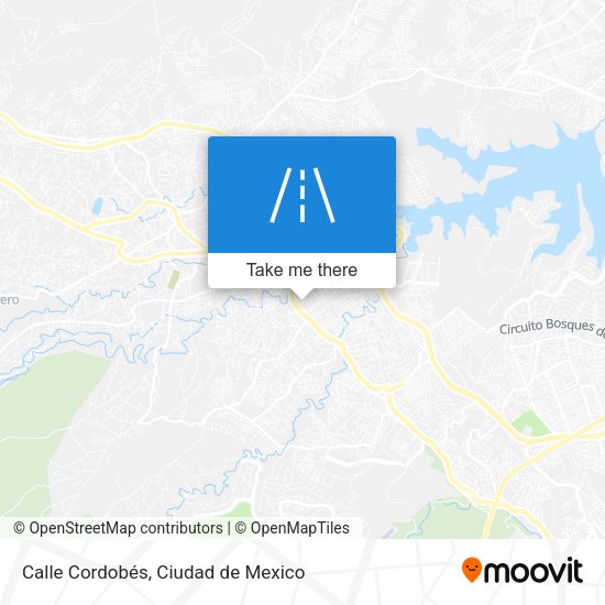 Mapa de Calle Cordobés