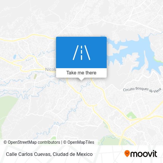 Calle Carlos Cuevas map