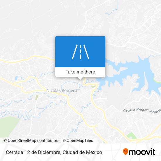 Cerrada 12 de Diciembre map