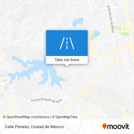 Mapa de Calle Paraíso
