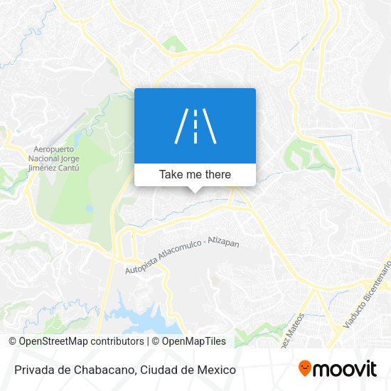 Mapa de Privada de Chabacano