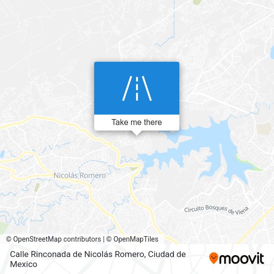 Calle Rinconada de Nicolás Romero map