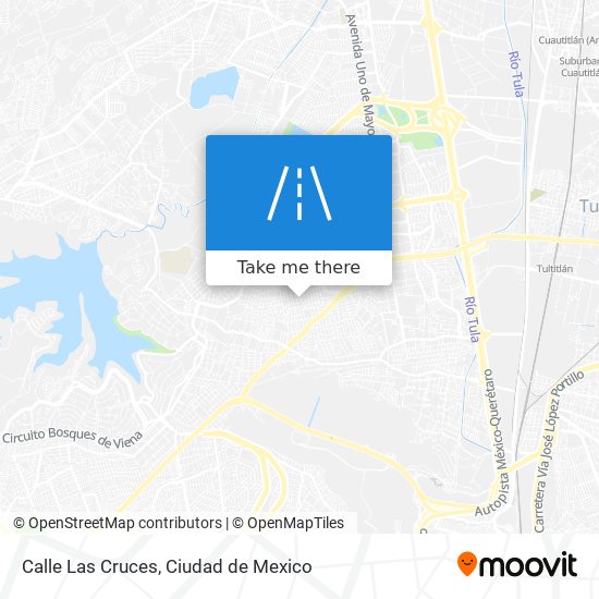 Calle Las Cruces map