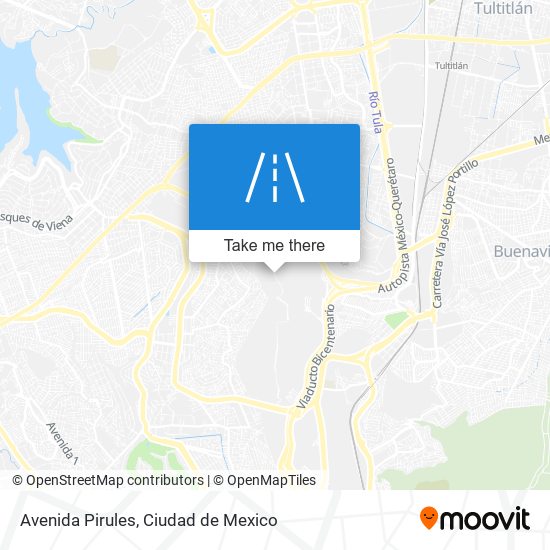 Mapa de Avenida Pirules