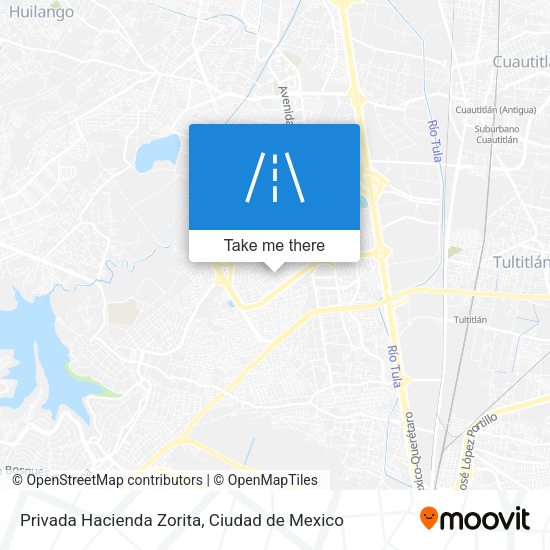 Privada Hacienda Zorita map