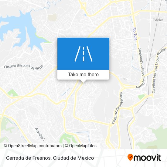Cerrada de Fresnos map